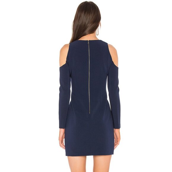 NWT Alice + Olivia Niko Cold Shoulder Dress ASO Clary Fray - Picture 5 of 12
